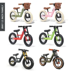 BERG BIKY Trial Groen Loopfiets 12 Inch Handrem -Exporteren Step Avontuur Winkel Berg biky loopfiets family