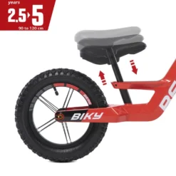 BERG BIKY Cross Red Loopfiets 12 “ -Exporteren Step Avontuur Winkel berg biky cross rood loopfiets 1