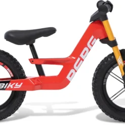 BERG BIKY Cross Red Loopfiets 12 “ -Exporteren Step Avontuur Winkel berg biky cross rood loopfiets 4