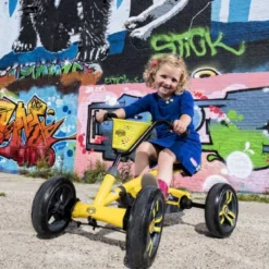 Mandje BERG Buzzy BERG Buzzy Basket Geel -Exporteren Step Avontuur Winkel berg buzzy basket geel mandje 4