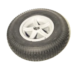 Wiel Met Grijze Vijf-spaak Velg.