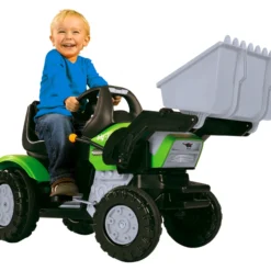BIG John-XL Loader Traptractor Met Voorlader -Exporteren Step Avontuur Winkel big john xl loader tractor big 800056546 3