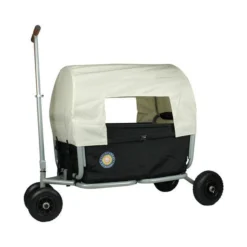 Beachtrekker Life Huif Bolderwagen -Exporteren Step Avontuur Winkel bolderwagen opvouwbaar beachtrekker life zwart met huif 1