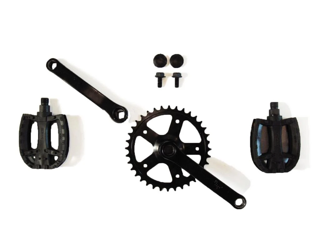 Crankset 140, 36 Tanden + Pedalen (BERG) 2 Crankset 140, 36 Tanden + Pedalen (BERG) - Afbeelding 2