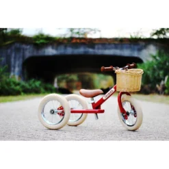 Trybike Rieten Fietsmandje Loopfiets -Exporteren Step Avontuur Winkel fietsmandje tiet trybike steel 2