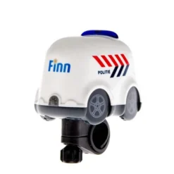 Sirene Politie Finn Wit . Politieauto Met Alle Toeters En Bellen