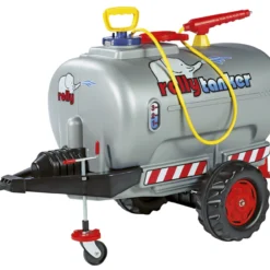 RollyToys Tanker Enkelas Zilver Tank-aanhangwagen