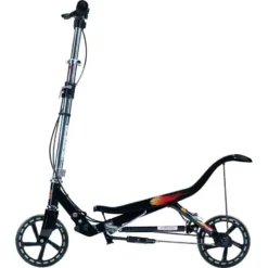 SpaceScooter X580 Black Space Scooter Zwart -Exporteren Step Avontuur Winkel spacescooter step autoped black 1 1