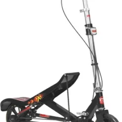 SpaceScooter X580 Black Space Scooter Zwart -Exporteren Step Avontuur Winkel spacescooter step autoped black 2