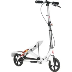 Space Scooter White Spacescooter Wit -Exporteren Step Avontuur Winkel spacescooter step autoped white 2