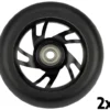 Stuntstep Wielen 100mm Alu Wheels Set Van 2 Black