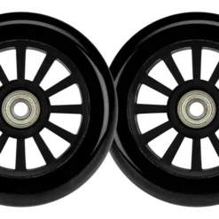 Longway Stuntstep Wielen 110mm Universeel PE Velg Black -Exporteren Step Avontuur Winkel stuntstepwielen zwart abec7 lagers speelactief.nl 3