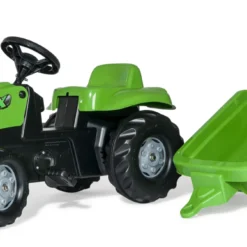 RollyKid X + Aanhanger Groen – Traptractor