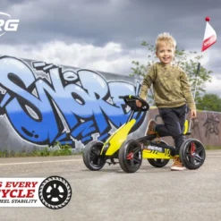 BERG Veiligheidsvlag S/M Voor BERG Buzzy Of Reppy Skelter -Exporteren Step Avontuur Winkel veiligheidsvlag berg buzzy reppy 1