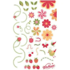 Wishbonebike Stickerset Flowers